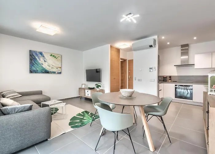 Prázdninový dům Jardines - Tabor 0-2 Pool View & Garden 1b Palm-mar