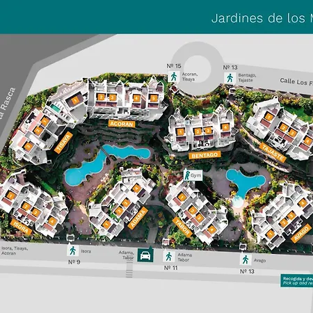 Jardines - Tabor 0-2 Pool View & Garden 1b *