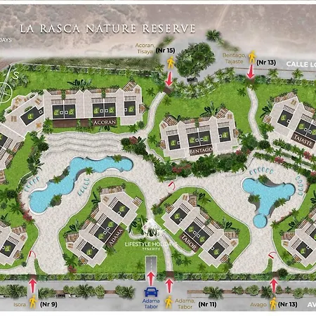 Сasa de vacaciones Jardines - Tabor 0-2 Pool View&garden 1b